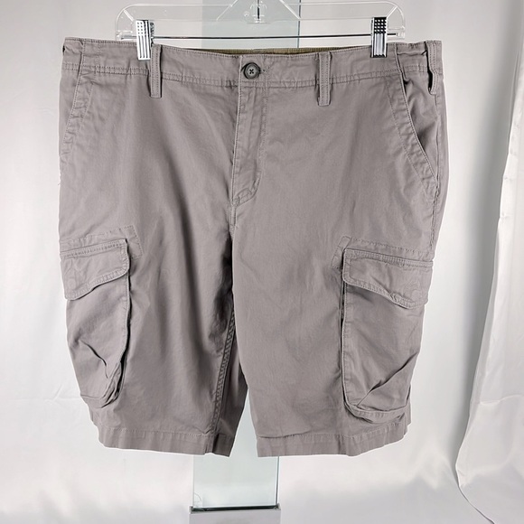 Timberland Relaxed Men’s Cargo Shorts Taupe/ Dark Tan Size‎ 38 RN#76382 - Picture 10 of 11